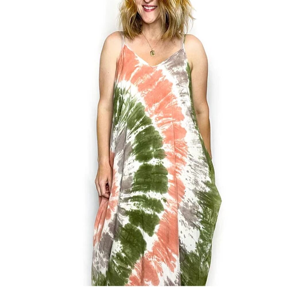 Tie Dye Maxi Dress